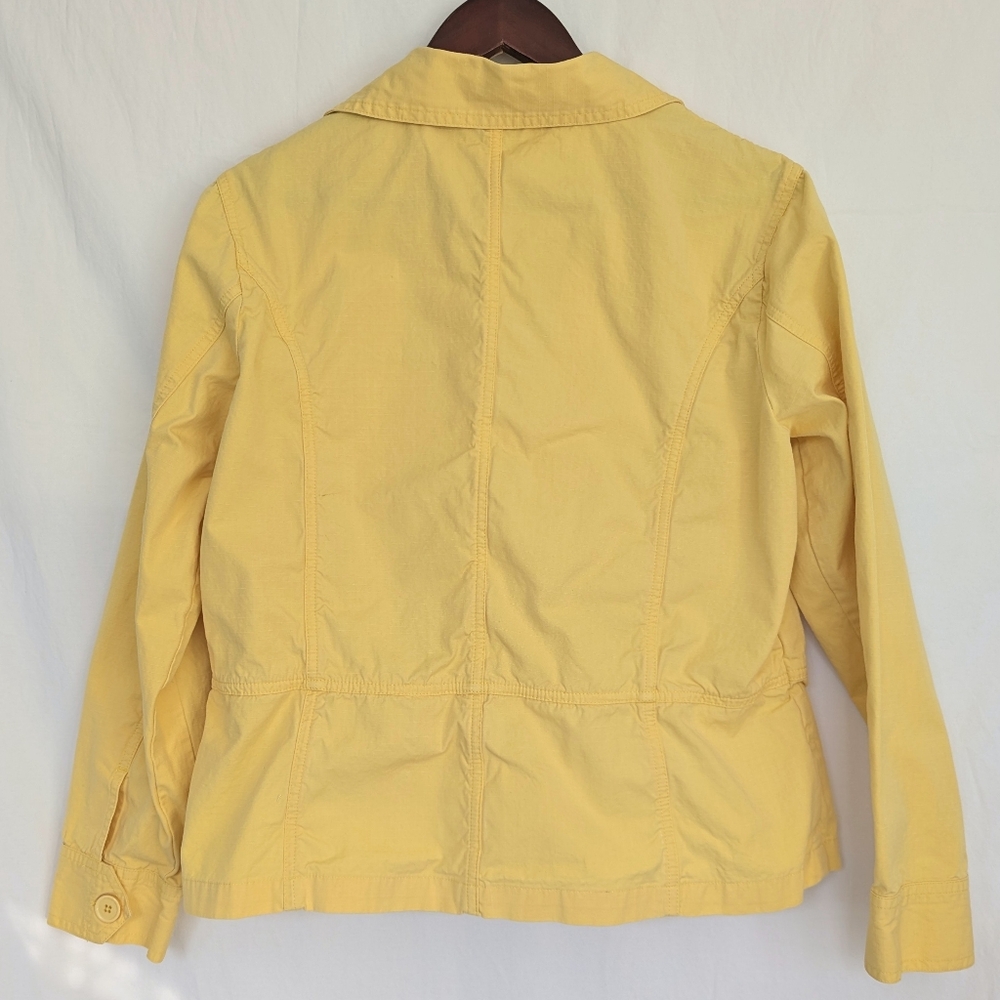 Chico's | Cotton Ripstop Utility Jacket | 2 (Large/12) - Picture 5 of 10